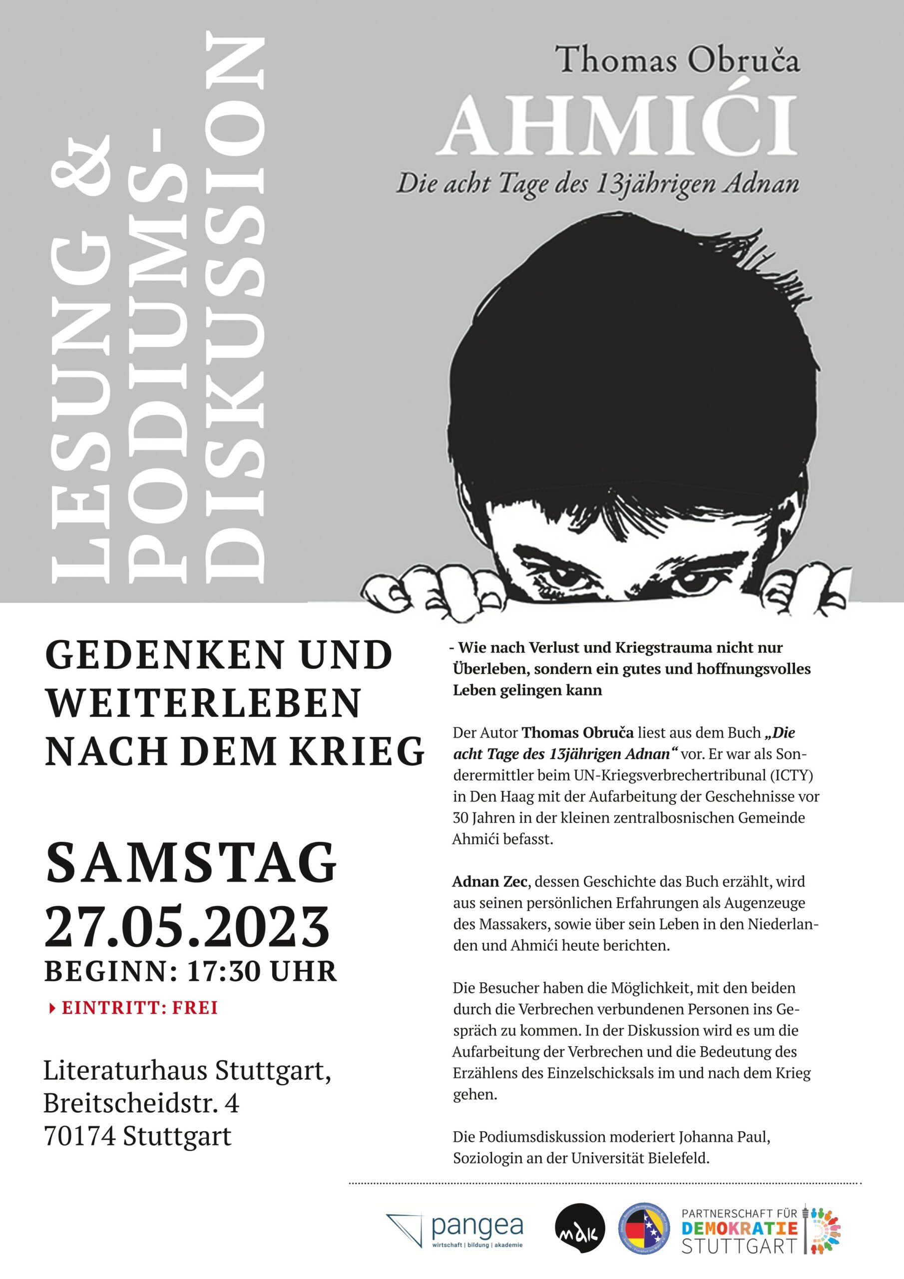 Plakat von Projekt Stuttalks