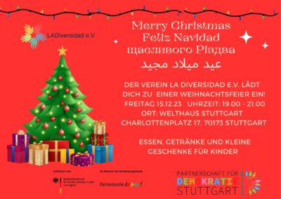Veranstaltung: Weihnachtsfreude miteinander leben