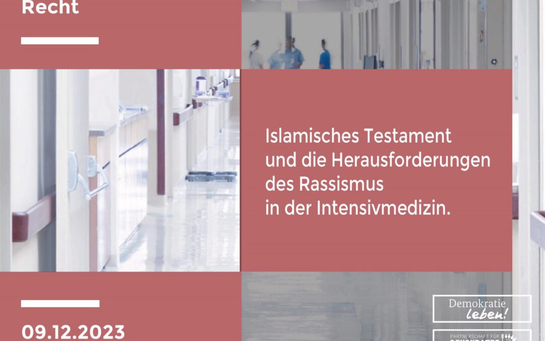 Veranstaltung: Rassismus im Gesundheitswesen